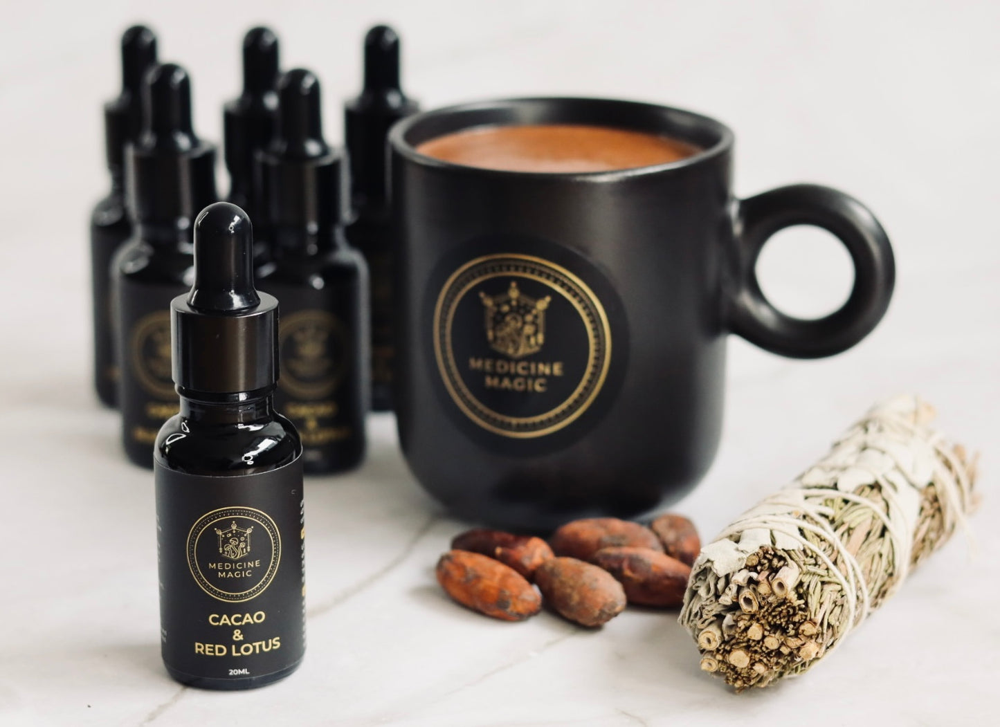 Ceremonial Grade Cacao Red Lotus(Nymphaea Pubescens) Extract 50:1