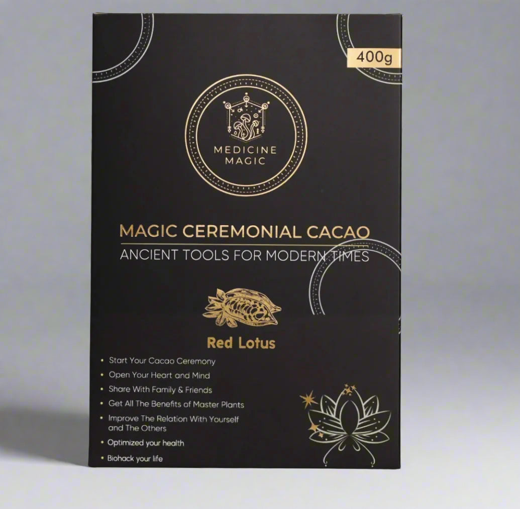 Ceremonial Grade Cacao Red Lotus(Nymphaea Pubescens) Extract 50:1