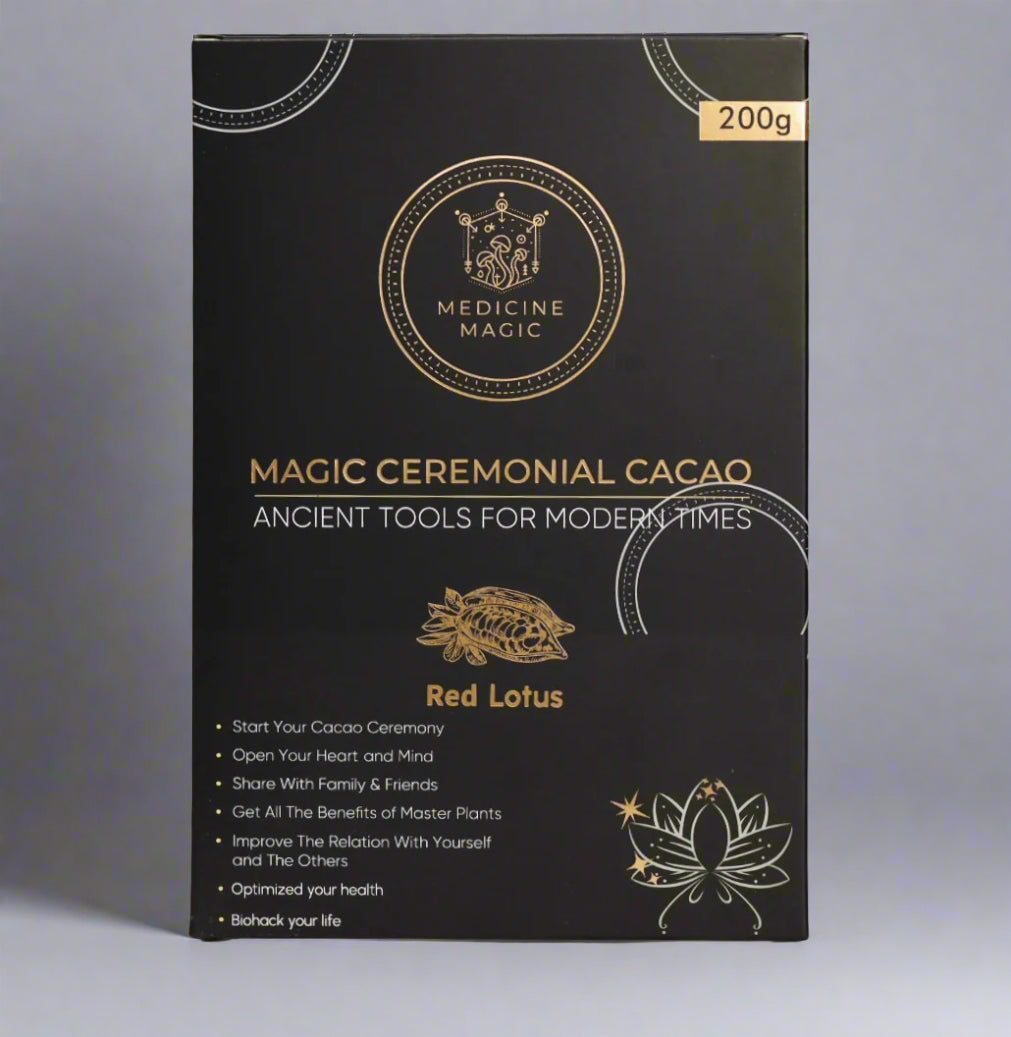 Ceremonial Grade Cacao Red Lotus(Nymphaea Pubescens) Extract 50:1