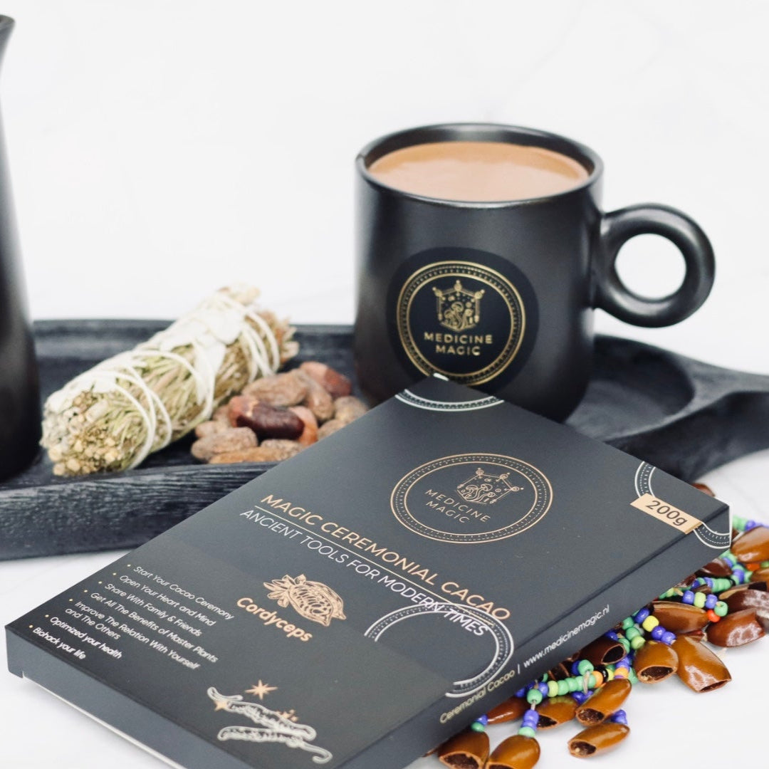 Ceremonial Cacao Paste with Cordyceps