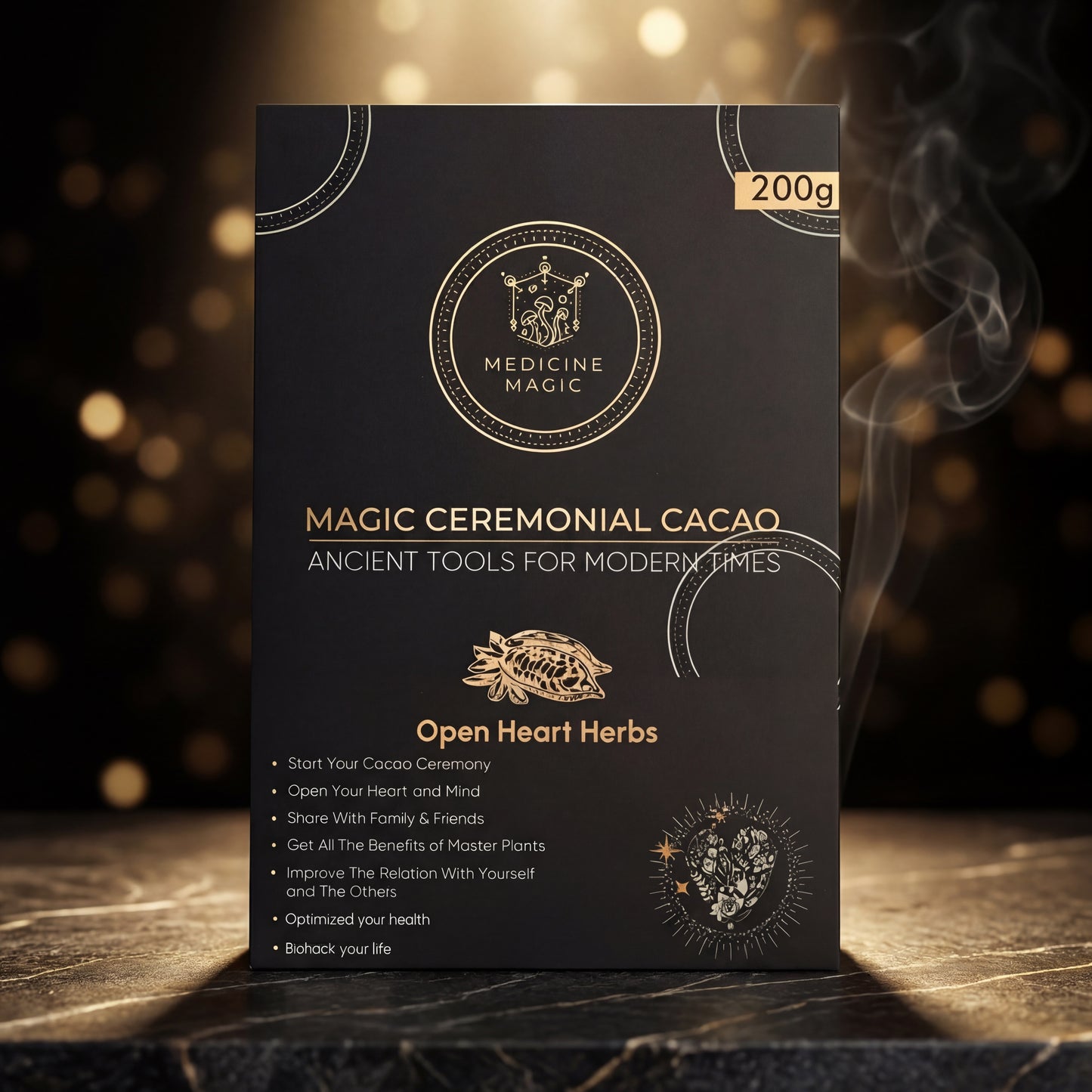 Ceremonial Cacao Open Heart Herbs – A Ritual for Connection & Warmth