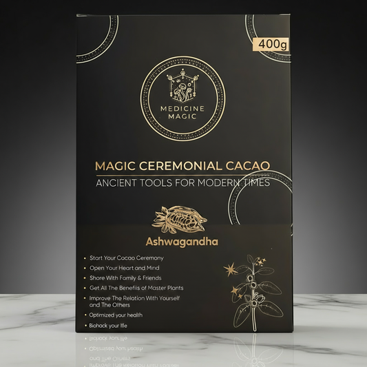 Ashwagandha Ceremonial Cacao 400g - Premium