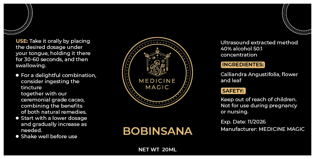 Bobinsana Botanical Extract – 20ml