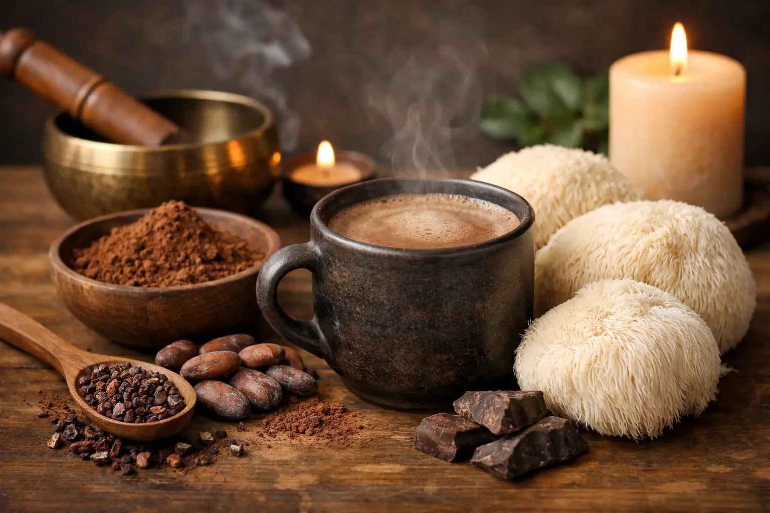 Lion's Mane Cacao Benefits for Mind and Ritual