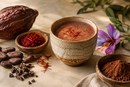 Saffron Cacao for a Clearer Ceremonial Ritual
