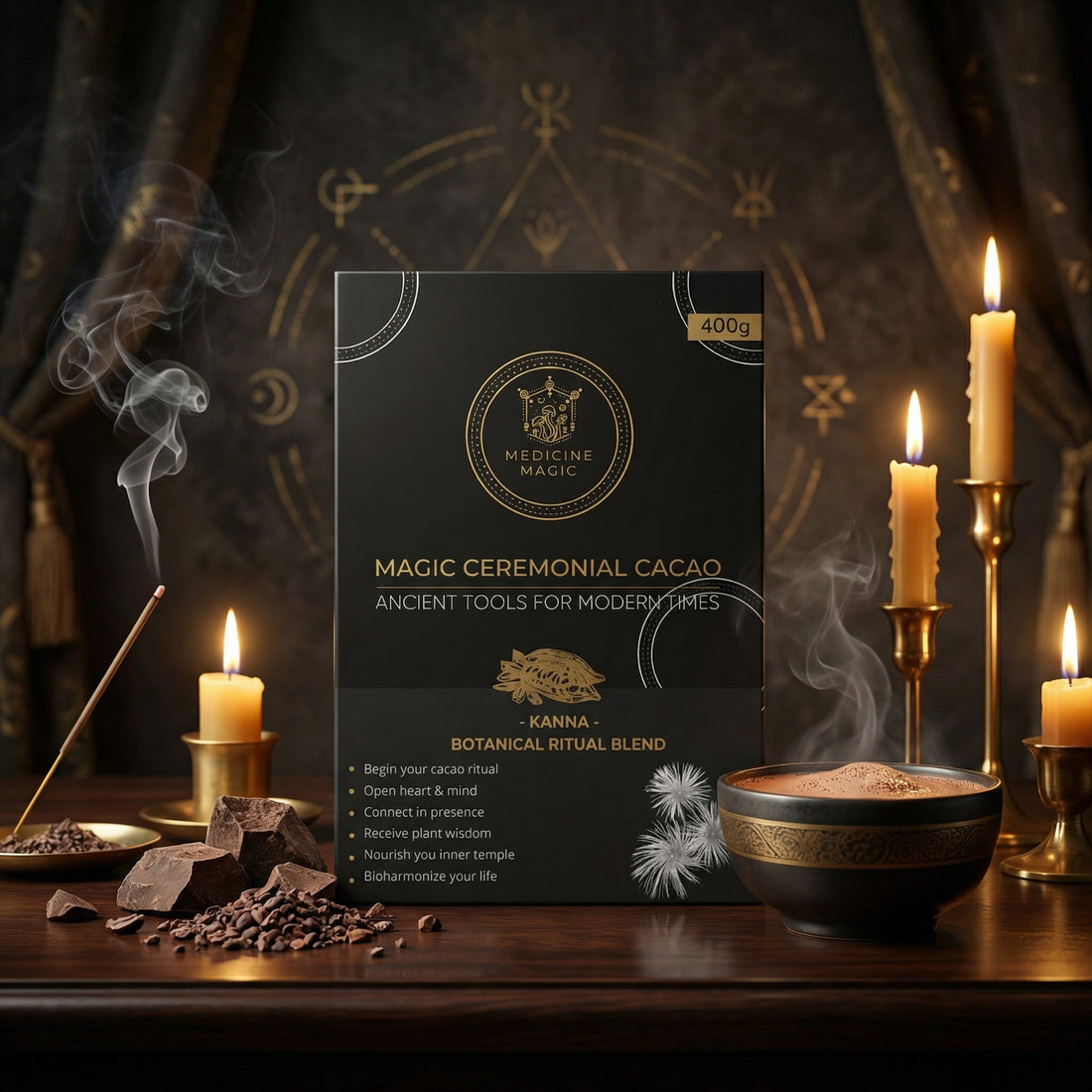 ✦ Ceremonial Cacao with Kanna – The Plant of Connection ✦