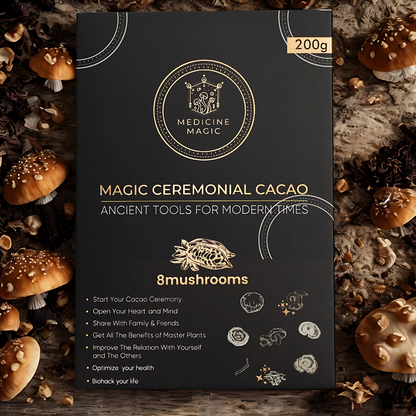 Magic Ceremonial Grade Cacao 8Mushrooms