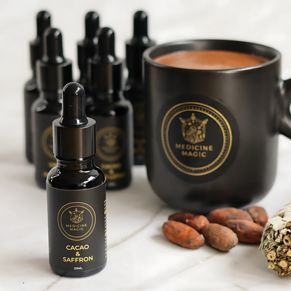 Cacao & Saffron Botanical Drops 20ml