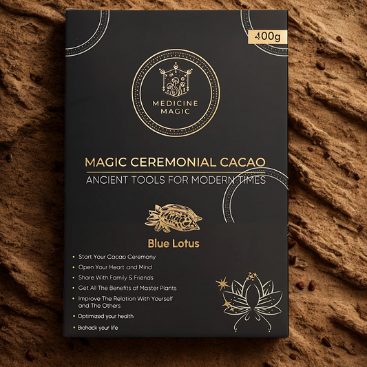 Ceremonial Grade Cacao Blue Lotus (Nymphaea caerulea) Extract 50:1