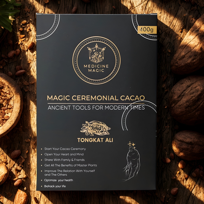 Ceremonial Cacao Infused with Tongkat Ali Extract 100:1