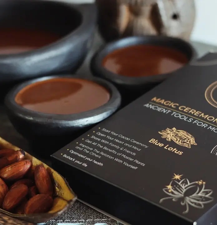 Ceremonial Cacao Blue Lotus – A Ritual for Evening Presence