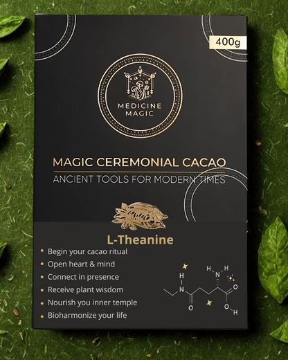 Ceremonial Grade Cacao With L-Theanine Extract