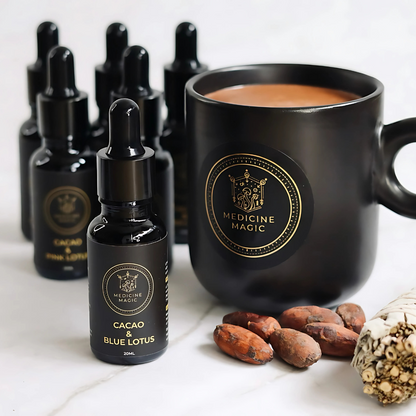 Ceremonial Grade Cacao Blue Lotus (Nymphaea caerulea) Extract 50:1