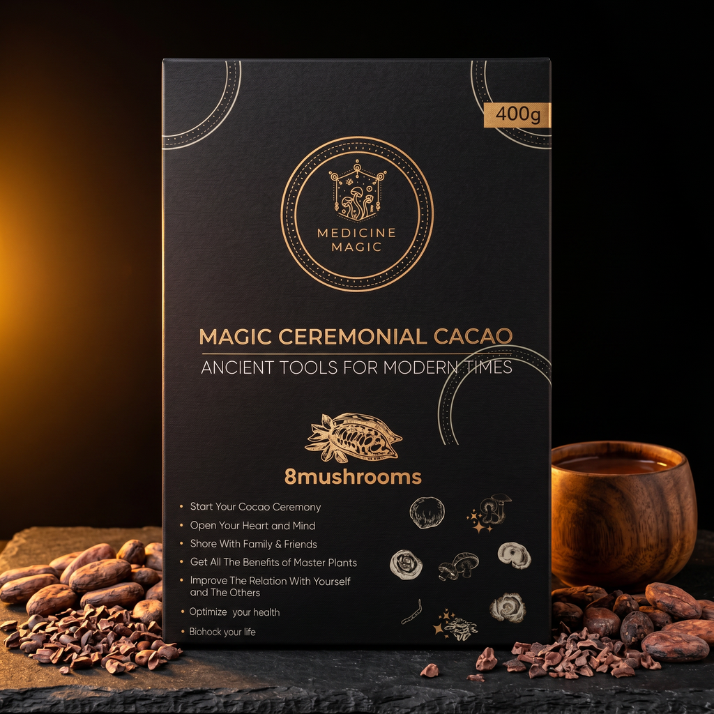 Ceremonial Cacao 8 Mushrooms – A Grounded Daily Ritual