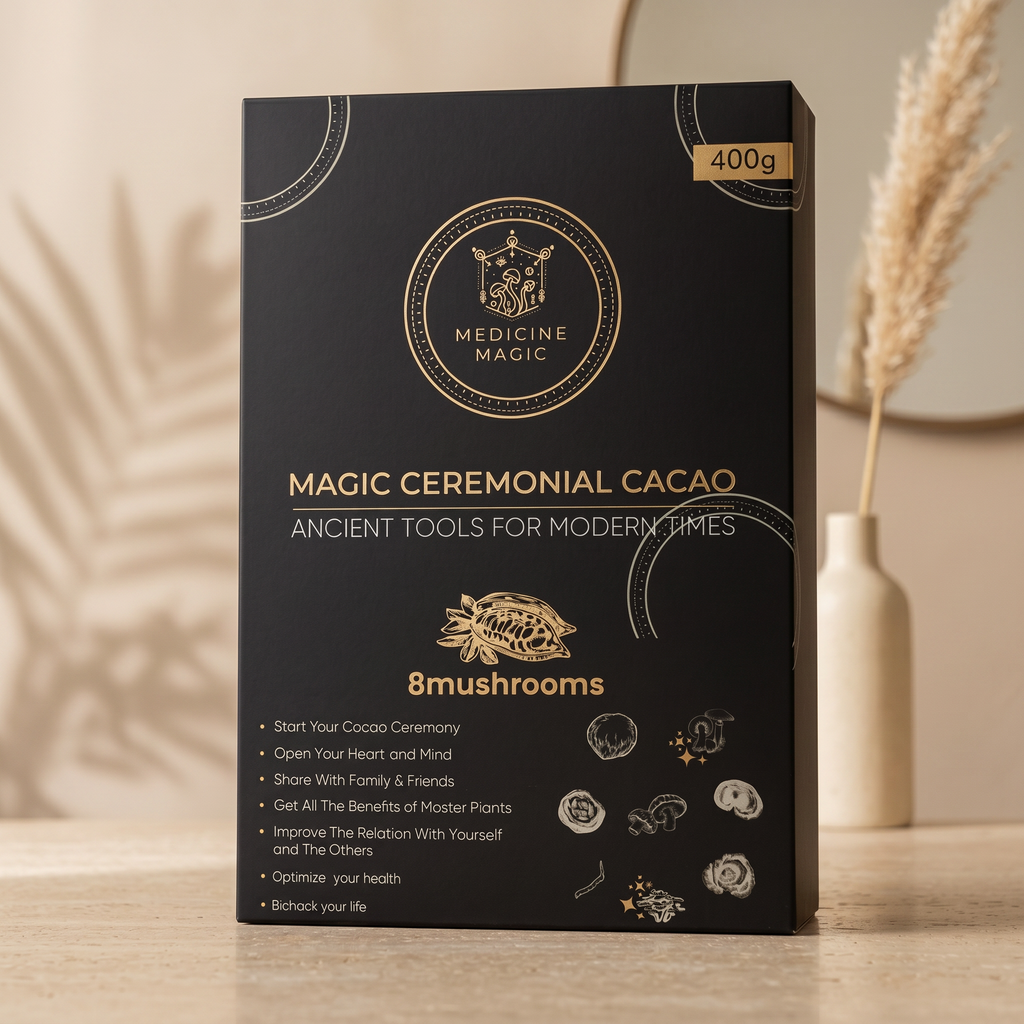 Ceremonial Cacao 8 Mushrooms – A Grounded Daily Ritual