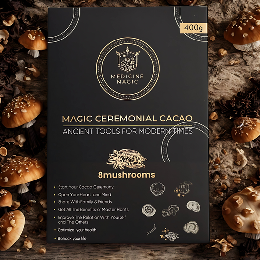 Magic Ceremonial Grade Cacao 8Mushrooms