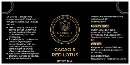 Cacao & Red Lotus Botanical Drops 20ml