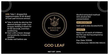 God Leaf Tincture 20ml