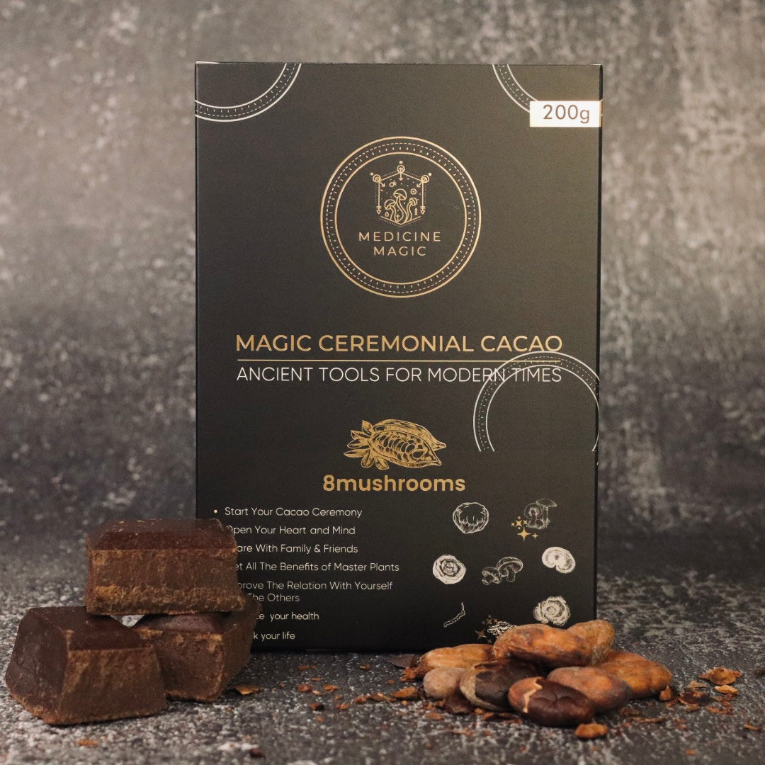 Magic Ceremonial Grade Cacao 8Mushrooms