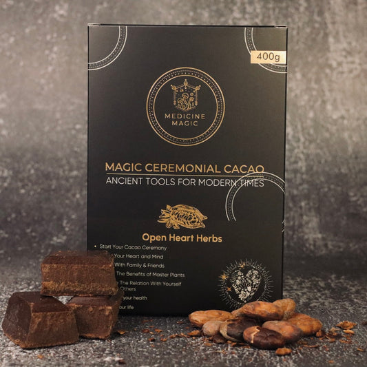 Magic Ceremonial Grade Cacao Open Heart Herbs