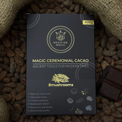 Ceremonial Cacao 8 Mushrooms – A Grounded Daily Ritual