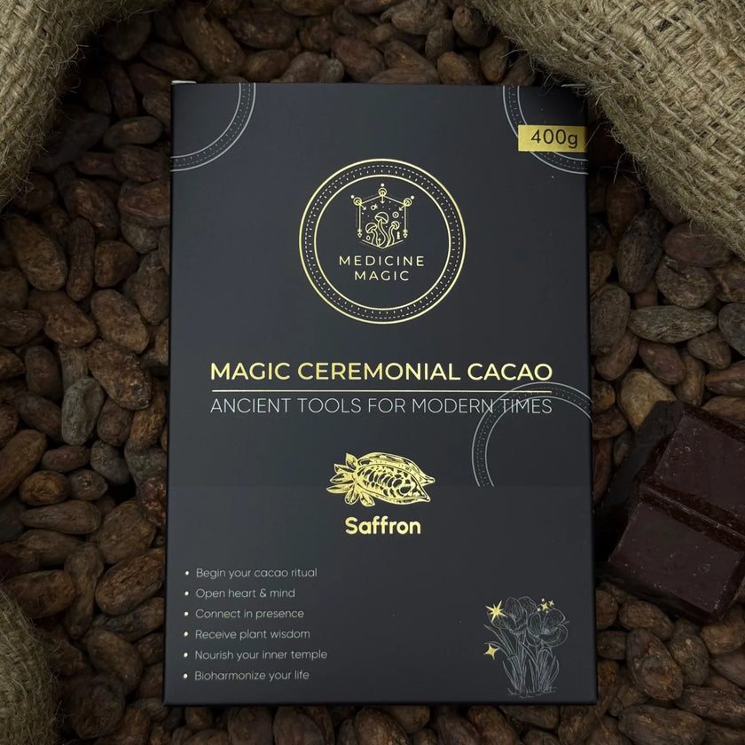 Cacao cérémoniel au safran – Le fil d'or