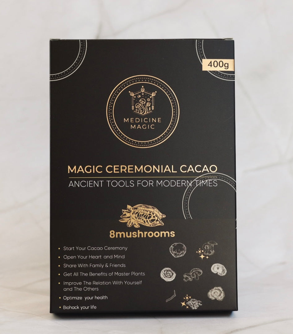 Magic Ceremonial Grade Cacao 8Mushrooms