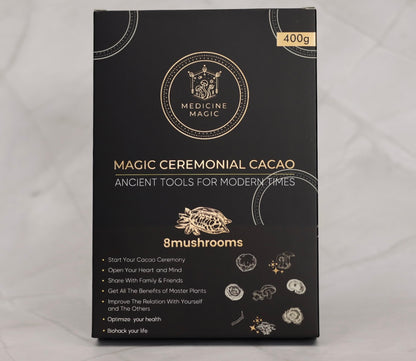 Magic Ceremonial Grade Cacao 8Mushrooms