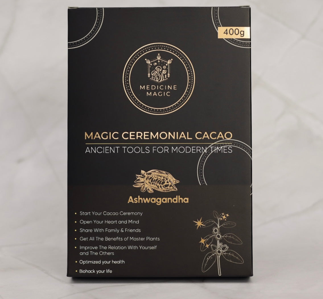 Magic Ceremonial Grade cacao Ashwagandha