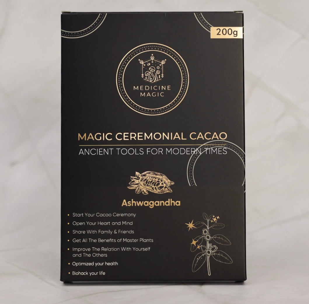 Magic Ceremonial Grade cacao Ashwagandha