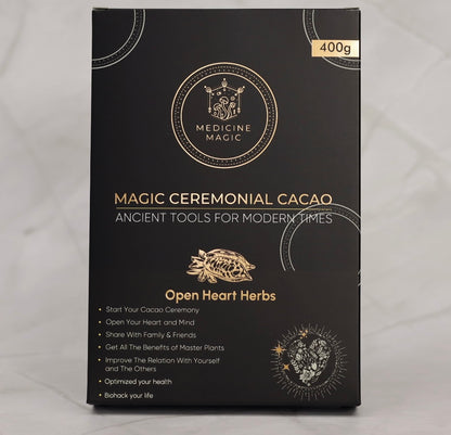 Magic Ceremonial Grade Cacao Open Heart Herbs