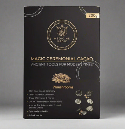 Magic Ceremonial Grade Cacao 7Mushrooms