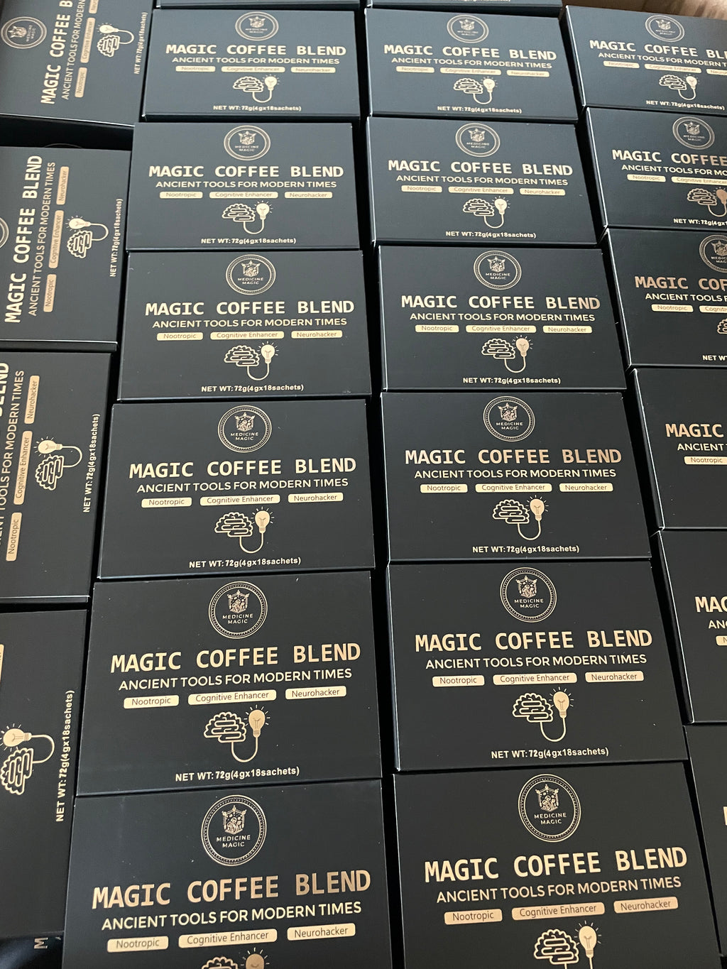Magic Functional Coffee – Premium Arabica with Adaptogenic Botanicals