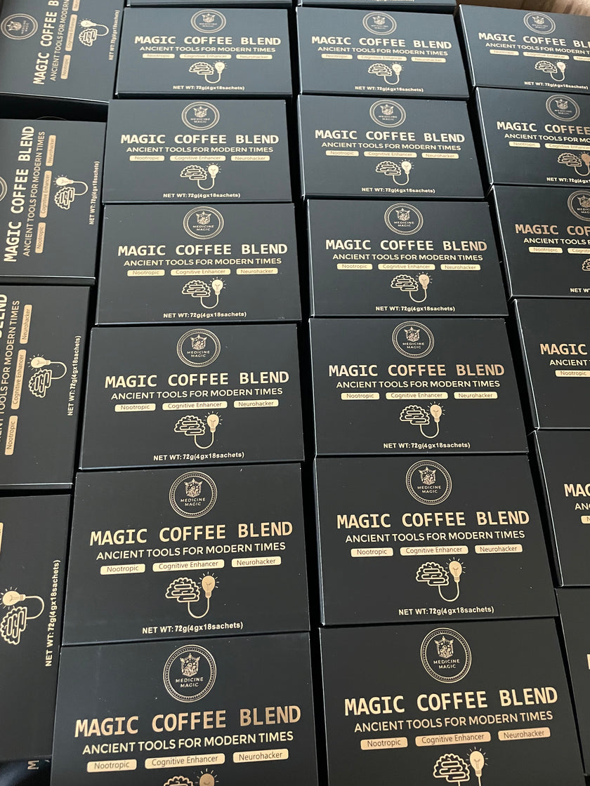 Magic Functional Coffee – Premium-Arabica mit adaptogenen Pflanzenstoffen