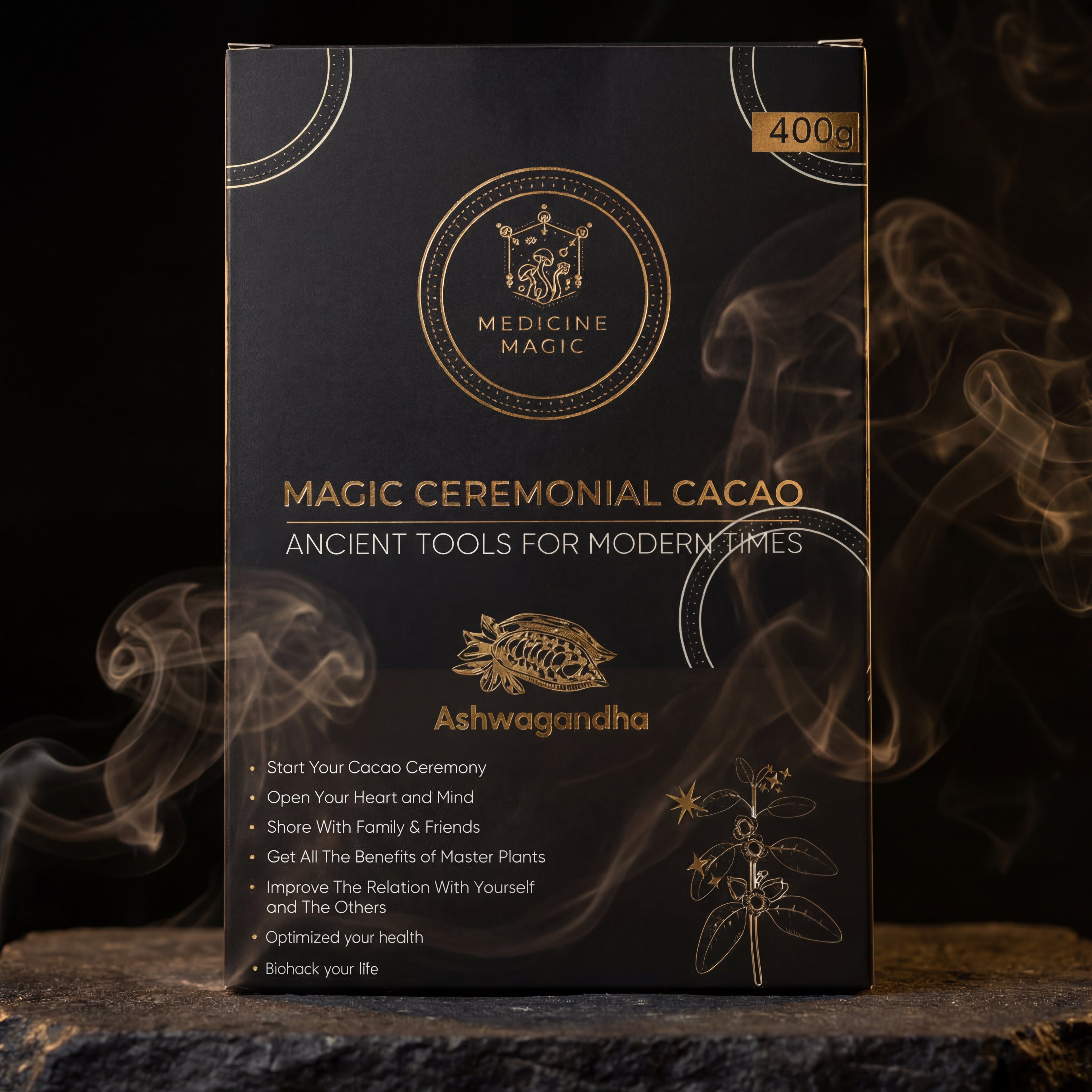 Ceremonial Cacao Ashwagandha – A Ritual for Grounded Balance