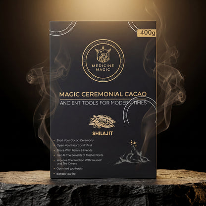 Ceremonial Cacao Shilajit – A Ritual for Strength & Grounded Energy