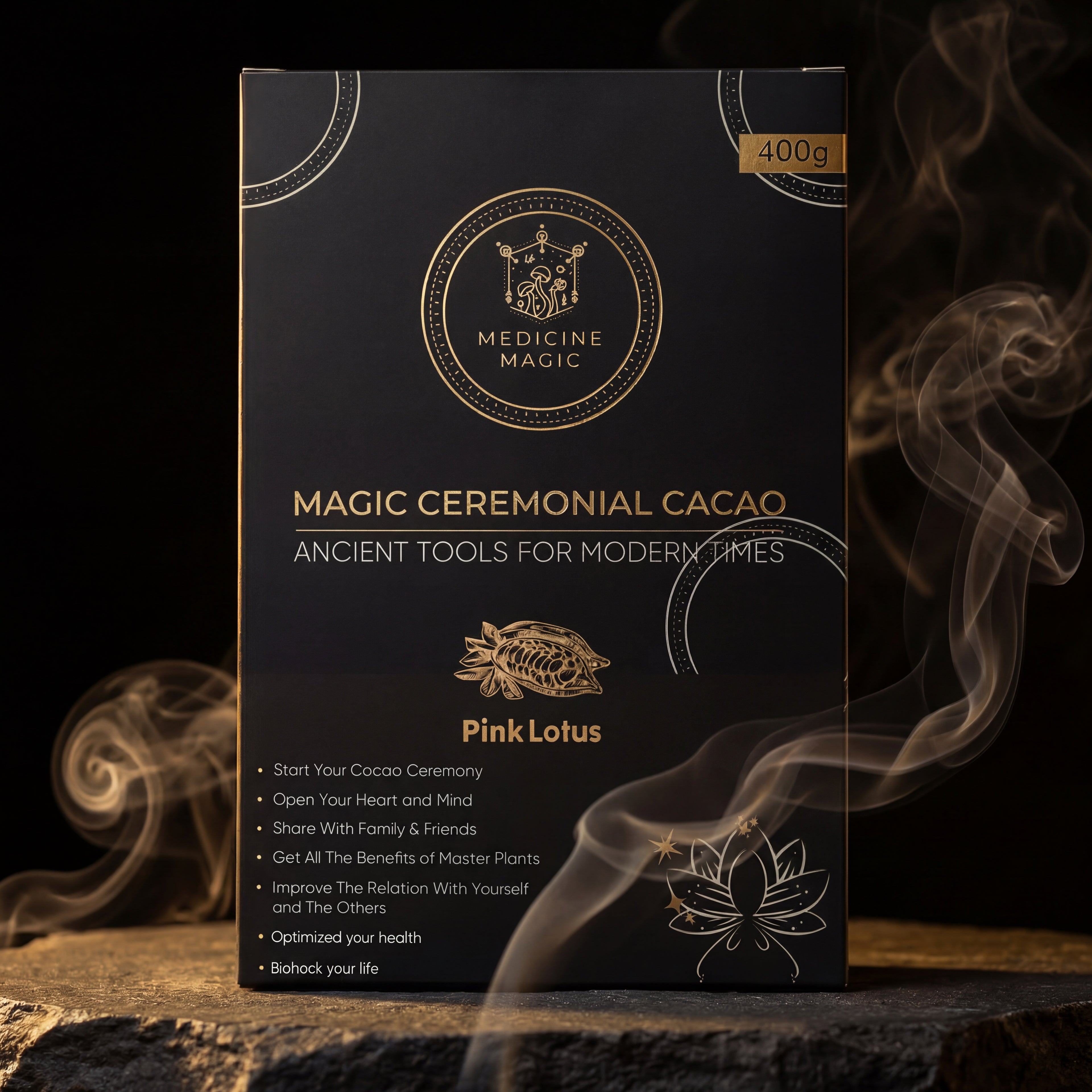 Ceremonial Cacao Pink Lotus – A Ritual for Clarity & Grace