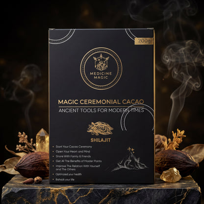 Ceremonial Cacao Shilajit – A Ritual for Strength & Grounded Energy