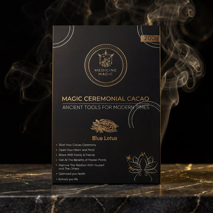 Ceremonial Cacao Blue Lotus – A Ritual for Evening Presence