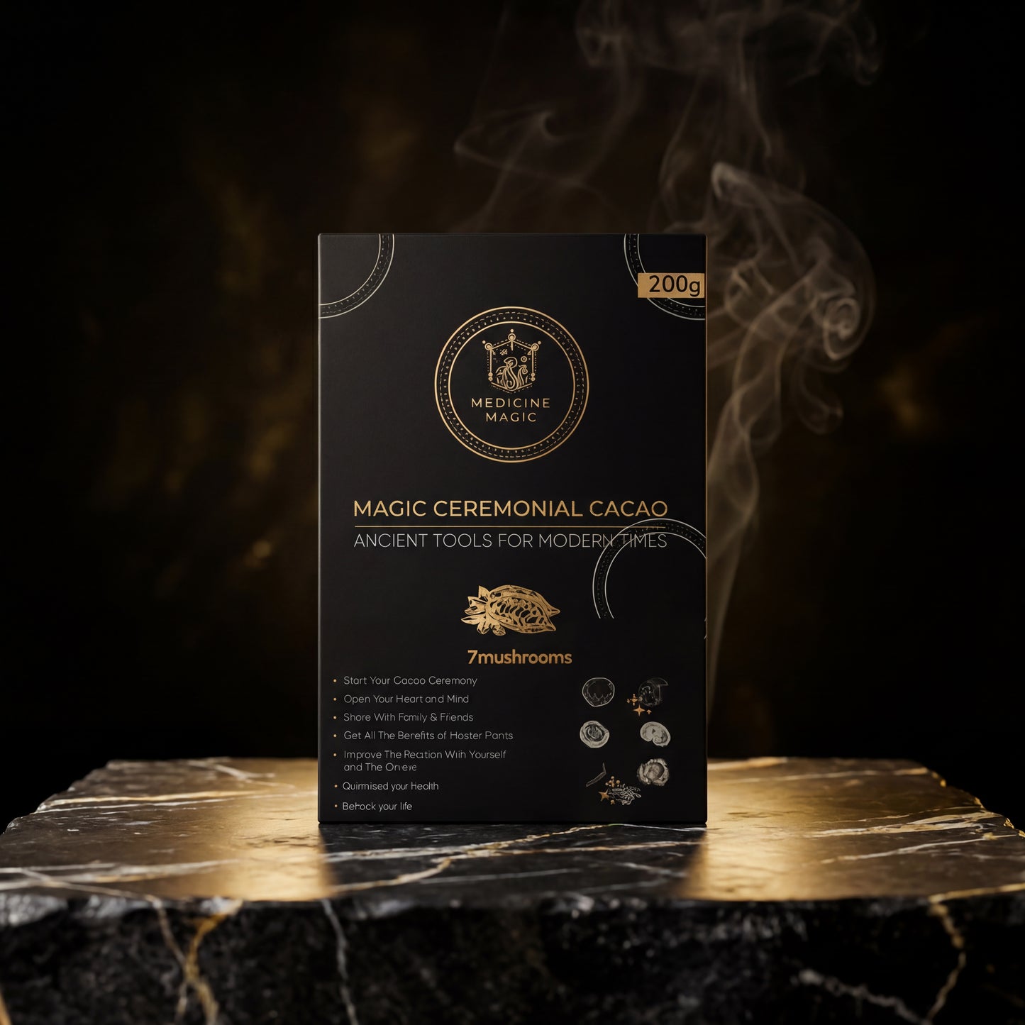 Ceremonial Cacao 7 Mushrooms – A Balanced Daily Ritual