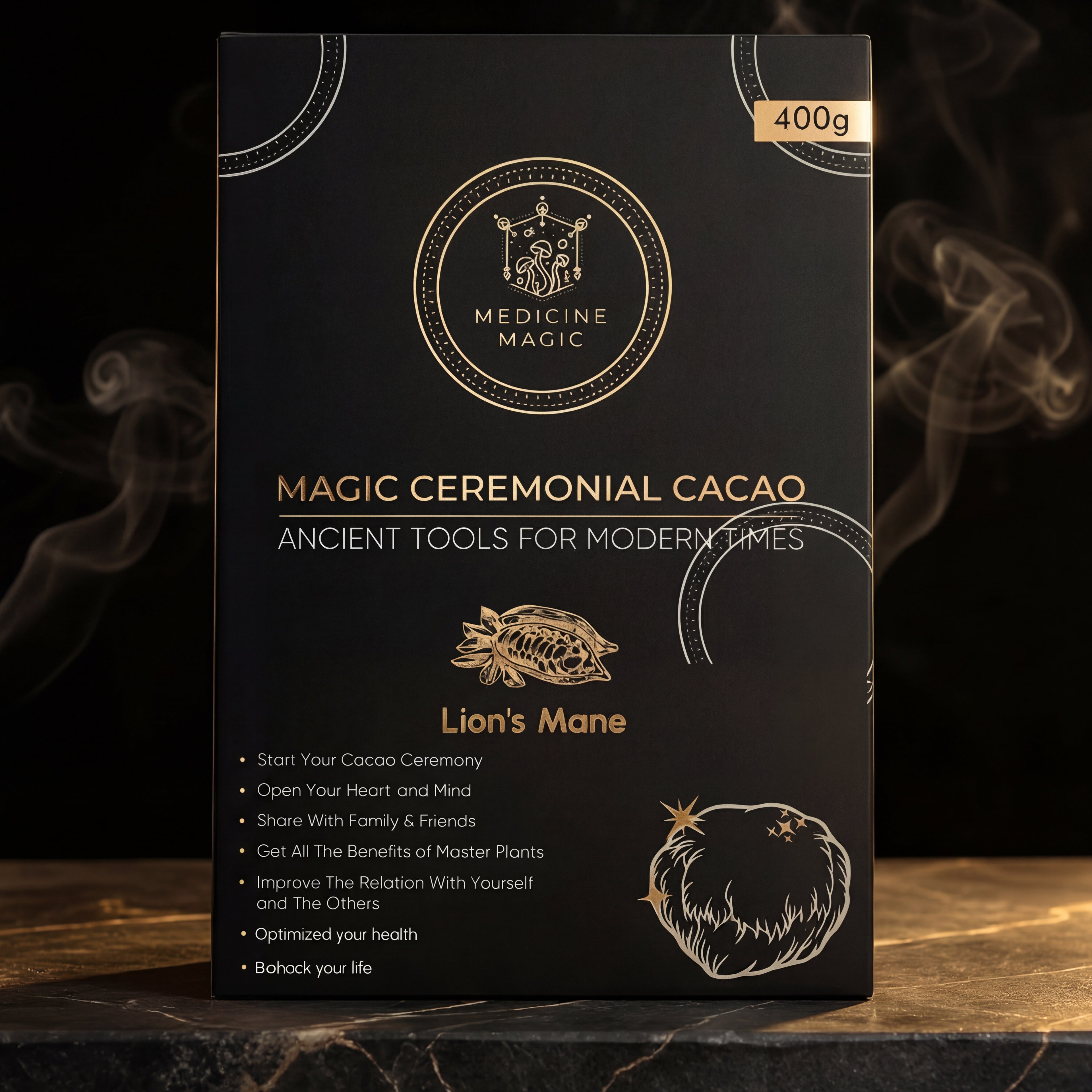 Ceremonial Cacao Lion's Mane – A Ritual for Focused Clarity