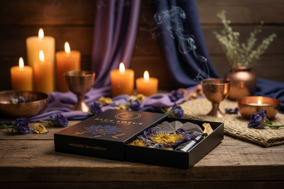 Blue Lotus dominant composition