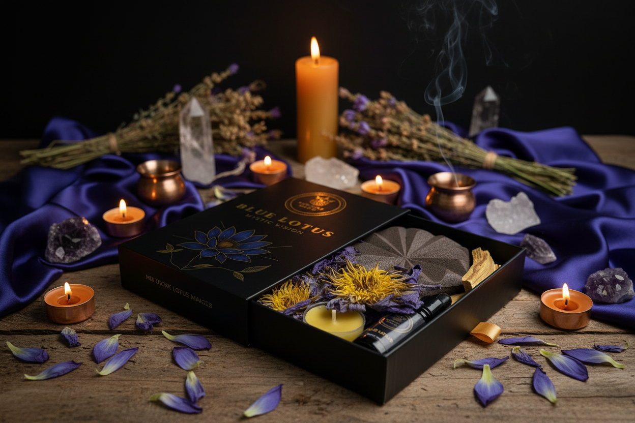 Blue Lotus dramatic angle hero