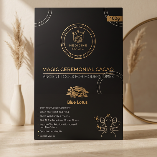 Ceremonial Cacao Blue Lotus – A Ritual for Evening Presence