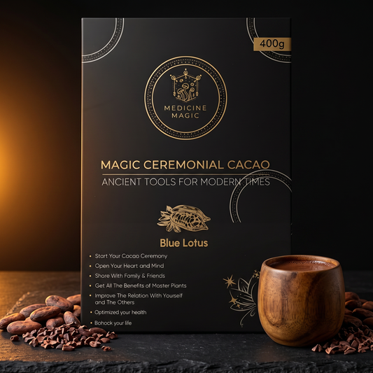 Ceremonial Cacao Blue Lotus – A Ritual for Evening Presence