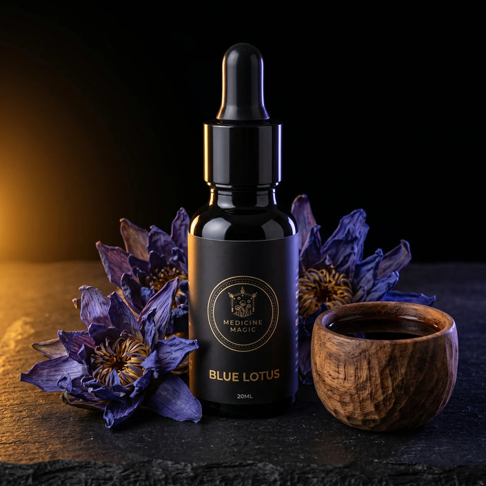 Blauer Lotus Botanische Tropfen 50:1 – Konzentrierter Extrakt