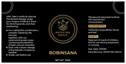 Bobinsana Botanical Extract – 20ml