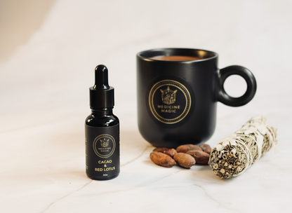 Cacao & Red Lotus Tincture - Optimized Product Photo