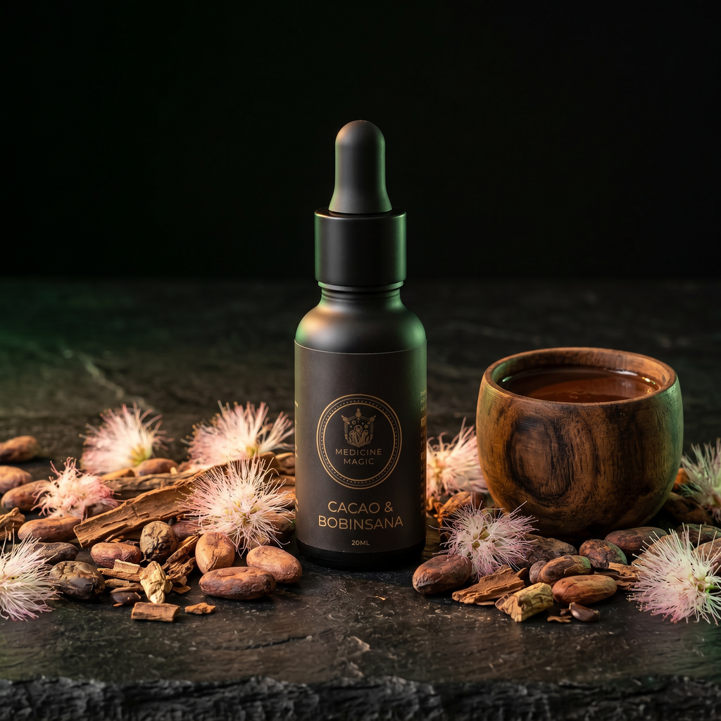 Cacao & Bobinsana Botanical Drops – Amazonian Ceremonial Blend