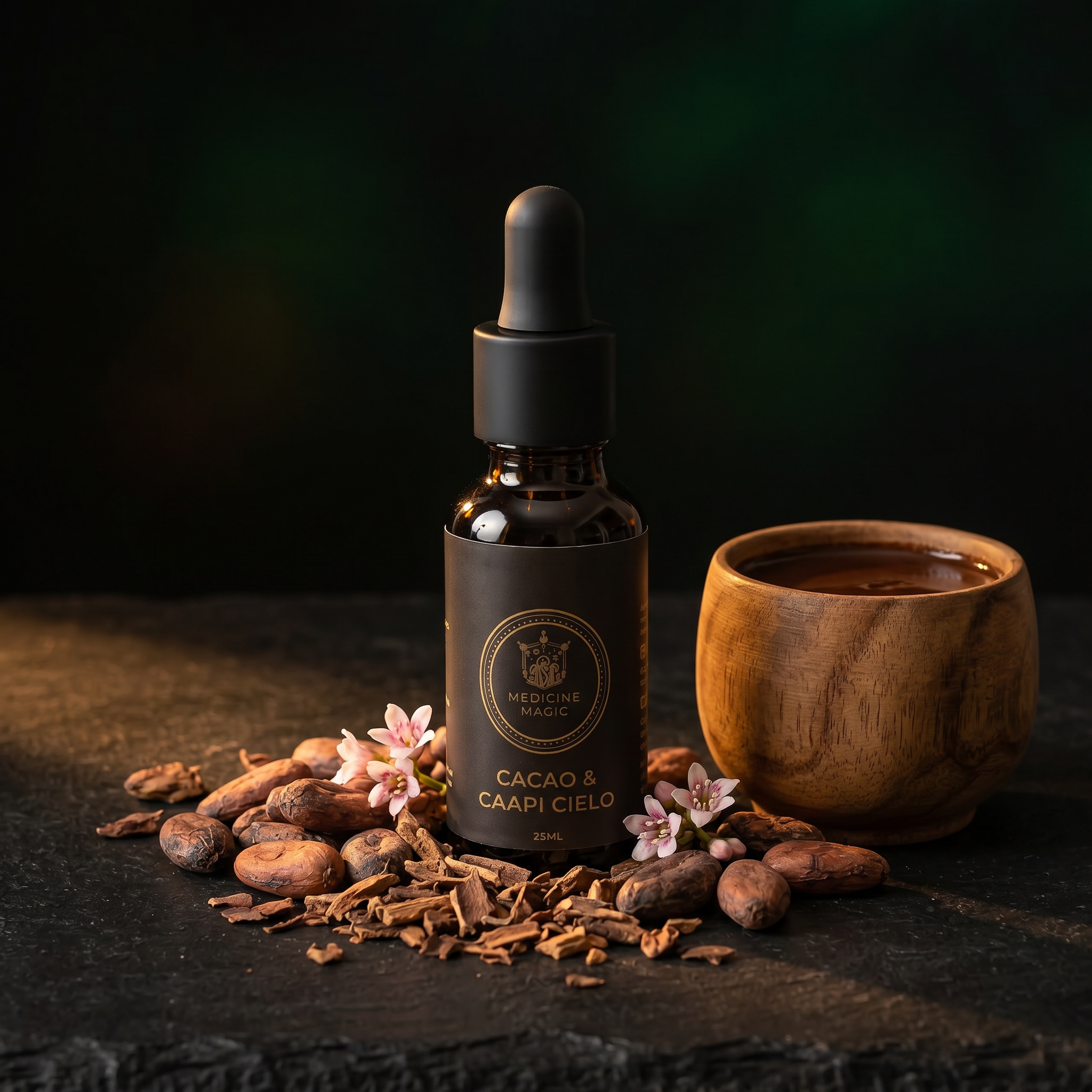 Cacao & B. Caapi Cielo Botanical Drops – 30/70 Amazonian Blend